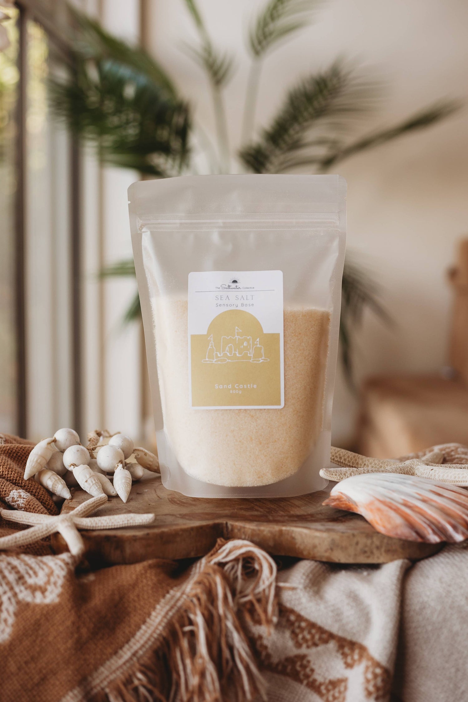 THE SALTWATER COLLECTIVE | SAND CASTLE - SENSORY SALT - POTION PLAY INGREDIENT by THE SALTWATER COLLECTIVE - The Playful Collective