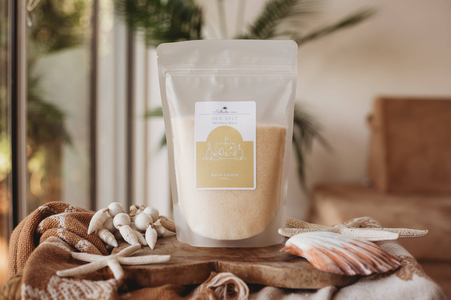THE SALTWATER COLLECTIVE | SAND CASTLE - SENSORY SALT - POTION PLAY INGREDIENT by THE SALTWATER COLLECTIVE - The Playful Collective