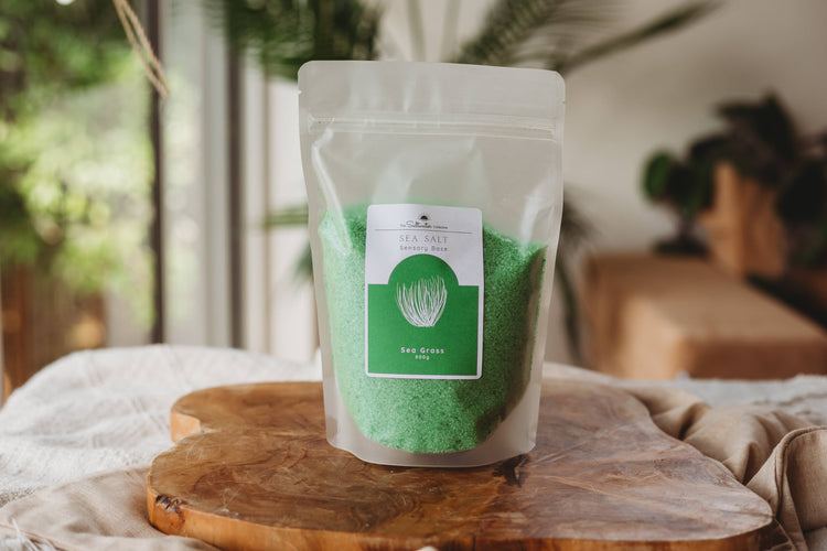 THE SALTWATER COLLECTIVE | SEA GRASS - SENSORY SALT - POTION PLAY INGREDIENT by THE SALTWATER COLLECTIVE - The Playful Collective