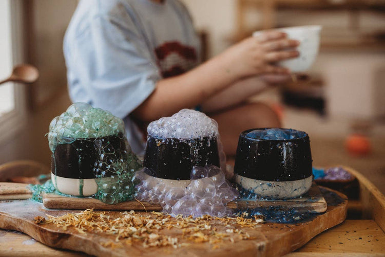 THE SALTWATER COLLECTIVE | SEA MOSS - MEDIUM SALTWATER FIZZ POTION BUBBLES - POTION PLAY INGREDIENT by THE SALTWATER COLLECTIVE - The Playful Collective