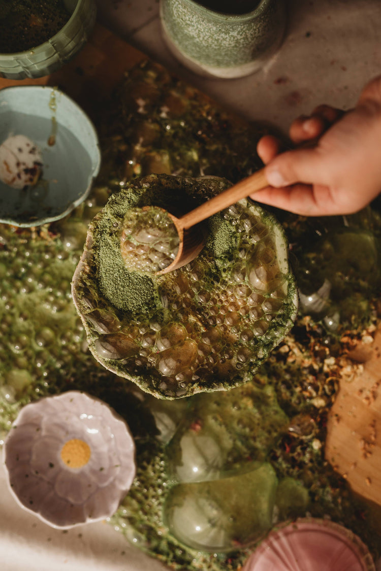 THE SALTWATER COLLECTIVE | SEA MOSS - MEDIUM SALTWATER FIZZ POTION BUBBLES - POTION PLAY INGREDIENT by THE SALTWATER COLLECTIVE - The Playful Collective