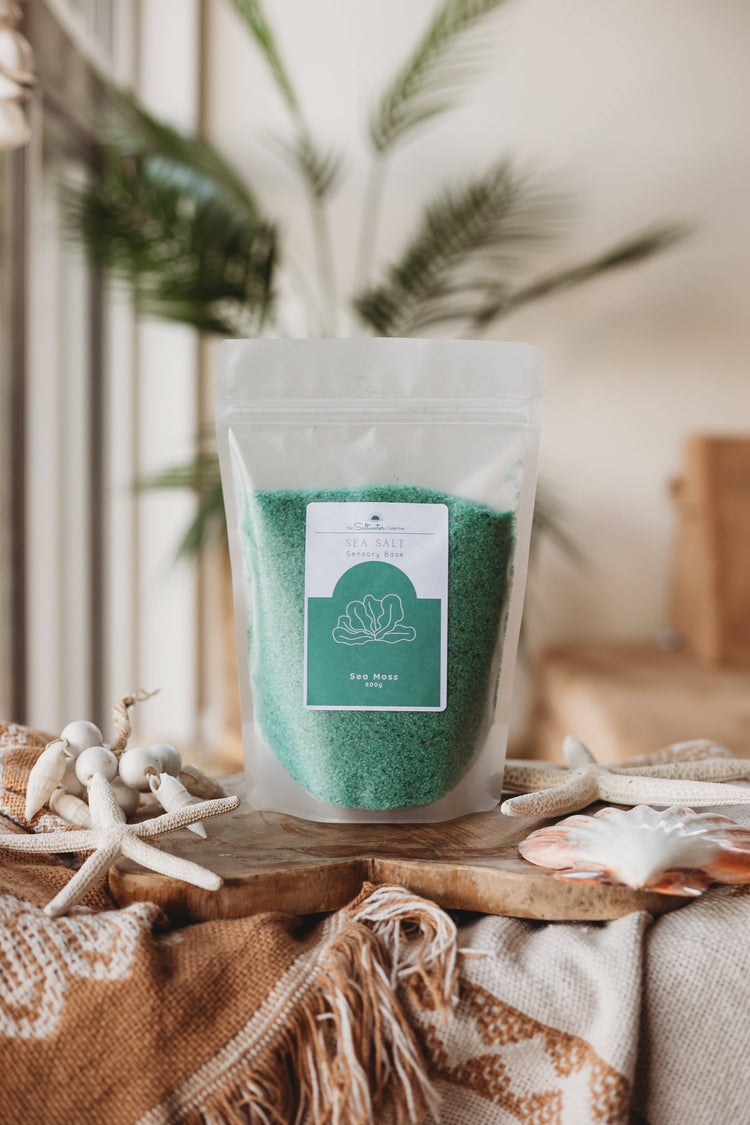 THE SALTWATER COLLECTIVE | SEA MOSS - SENSORY SALT - POTION PLAY INGREDIENT by THE SALTWATER COLLECTIVE - The Playful Collective