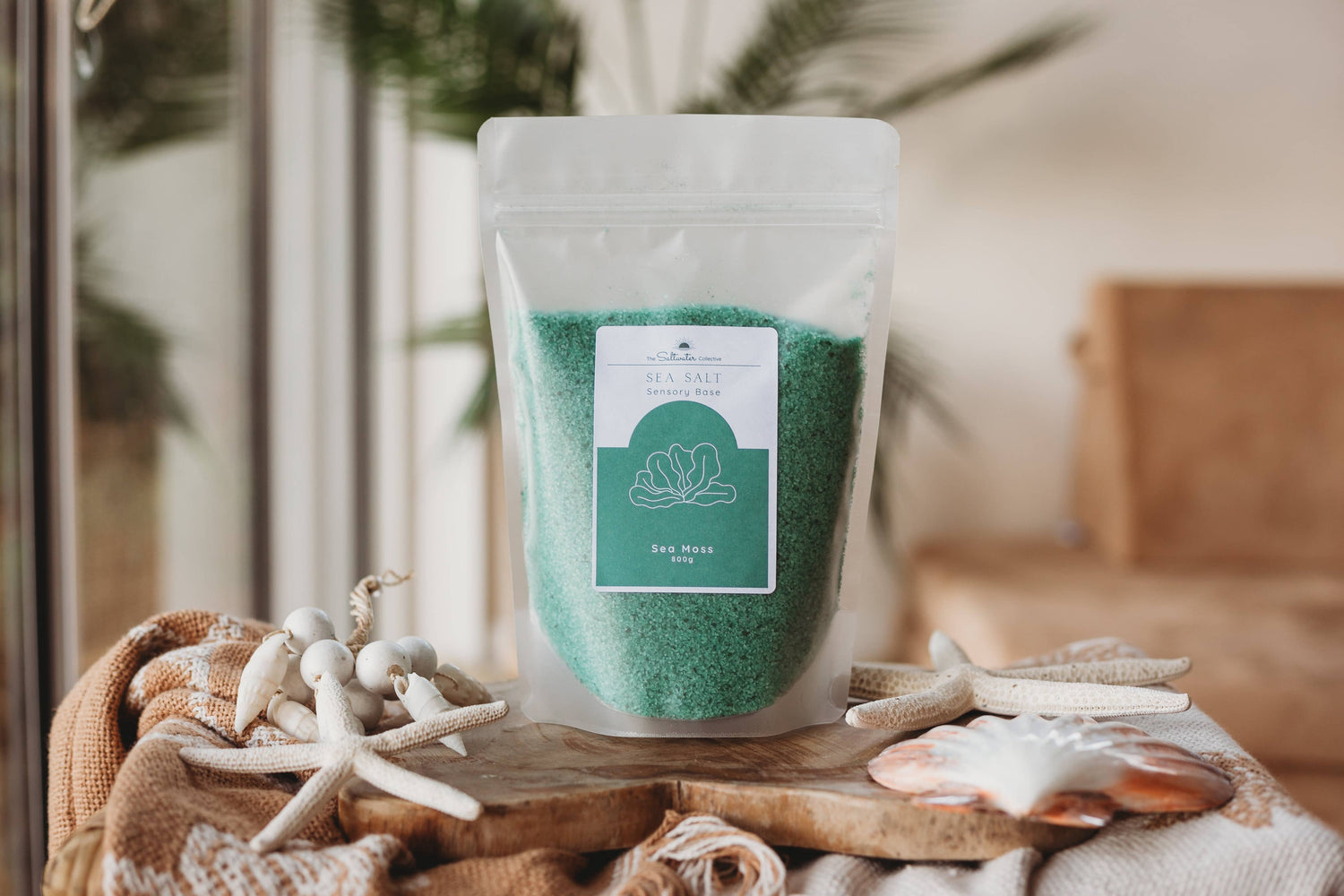 THE SALTWATER COLLECTIVE | SEA MOSS - SENSORY SALT - POTION PLAY INGREDIENT by THE SALTWATER COLLECTIVE - The Playful Collective