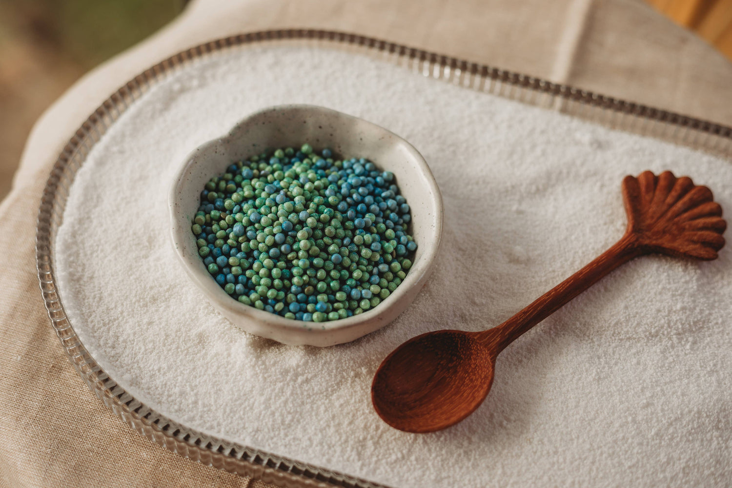 THE SALTWATER COLLECTIVE | SEAHORSE GARDEN - PEARLESCENT DROPS SMALL - POTION PLAY INGREDIENT by THE SALTWATER COLLECTIVE - The Playful Collective