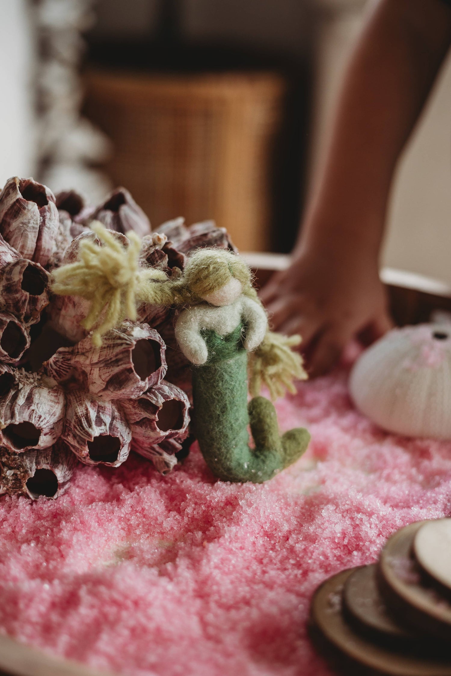 THE SALTWATER COLLECTIVE | SEASTAR FLUFF - PINK INSTANT SNOW by THE SALTWATER COLLECTIVE - The Playful Collective