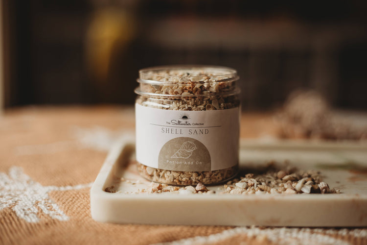 THE SALTWATER COLLECTIVE | SHELL SAND - SMALL - POTION PLAY INGREDIENT by THE SALTWATER COLLECTIVE - The Playful Collective