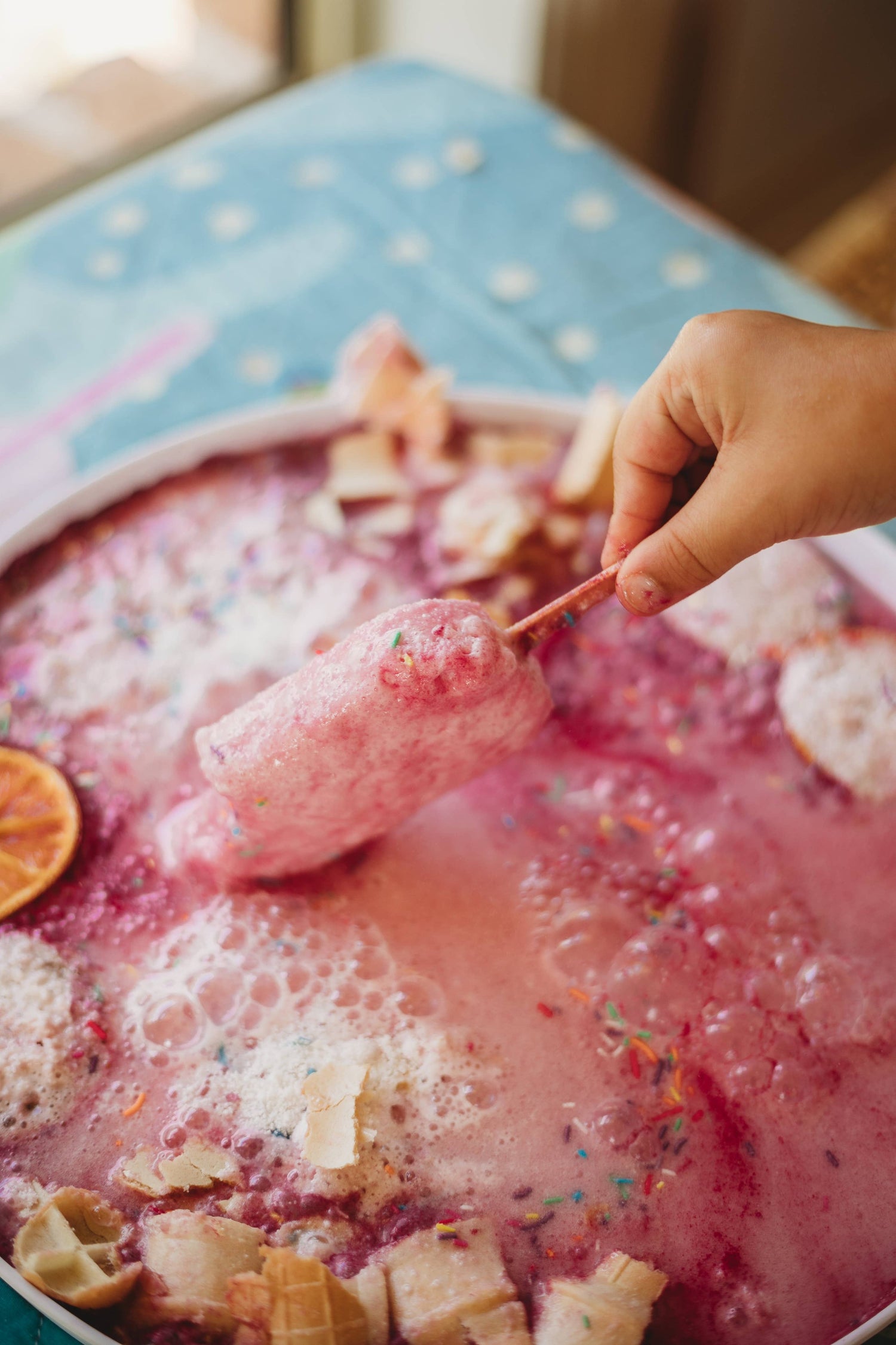 THE SALTWATER COLLECTIVE | SPRINKLE ICE BLOCK - FIZZ BOMB - POTION PLAY INGREDIENT by THE SALTWATER COLLECTIVE - The Playful Collective