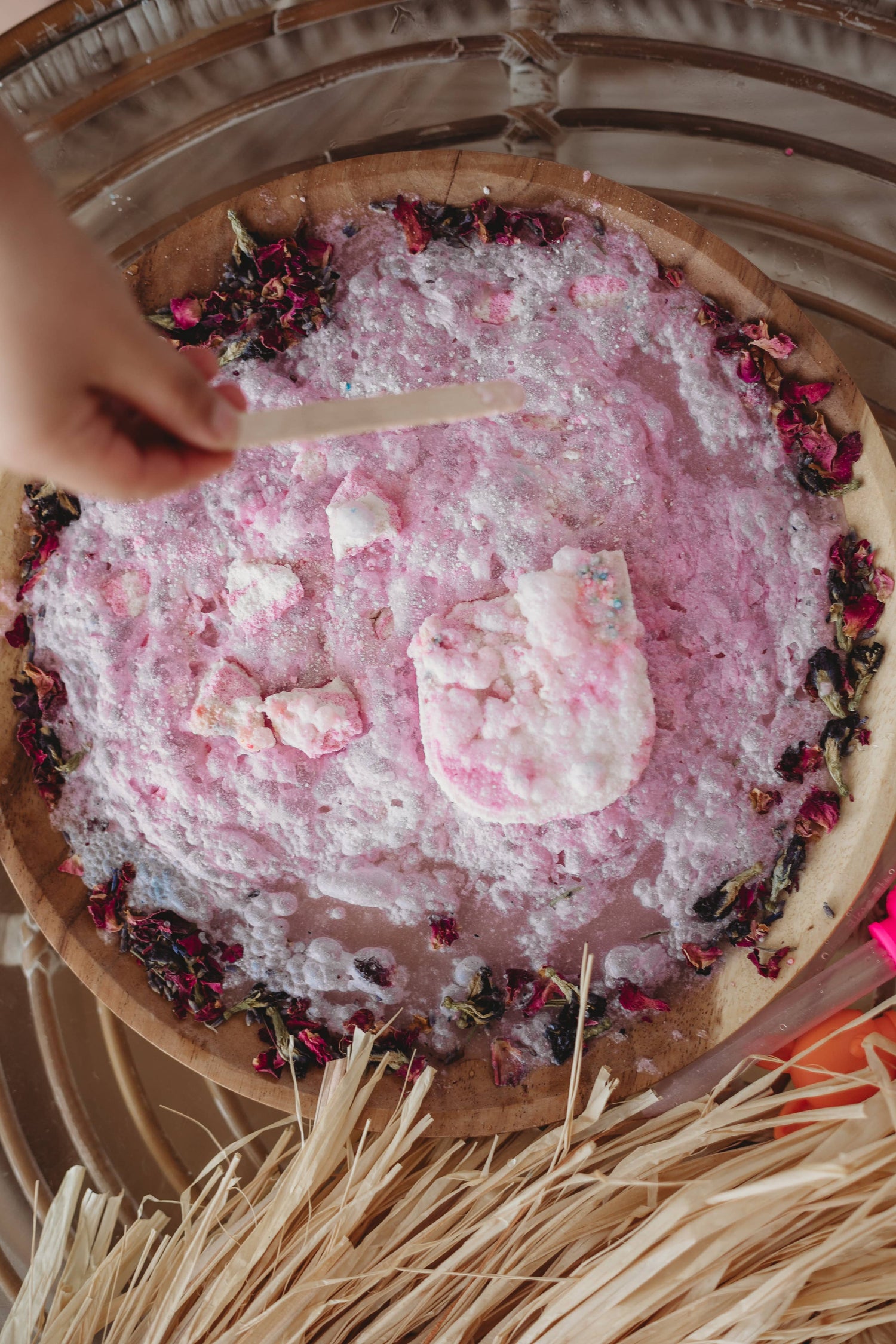 THE SALTWATER COLLECTIVE | SPRINKLE ICE BLOCK - FIZZ BOMB - POTION PLAY INGREDIENT by THE SALTWATER COLLECTIVE - The Playful Collective
