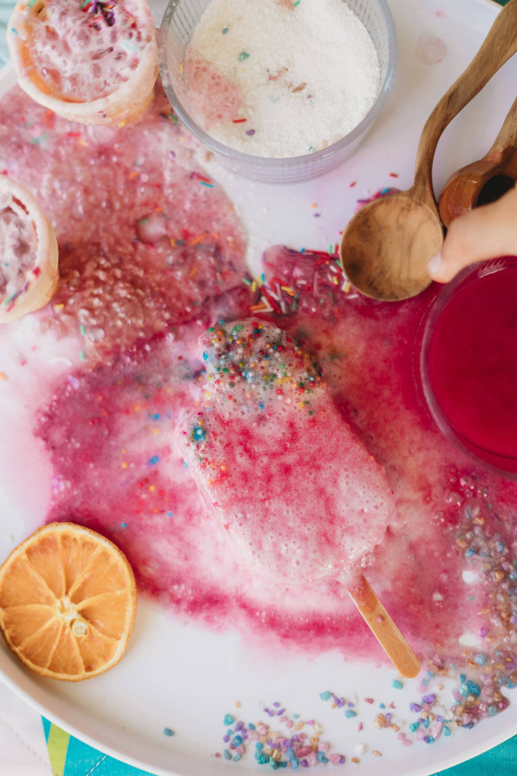THE SALTWATER COLLECTIVE | SPRINKLE ICE BLOCK - FIZZ BOMB - POTION PLAY INGREDIENT by THE SALTWATER COLLECTIVE - The Playful Collective