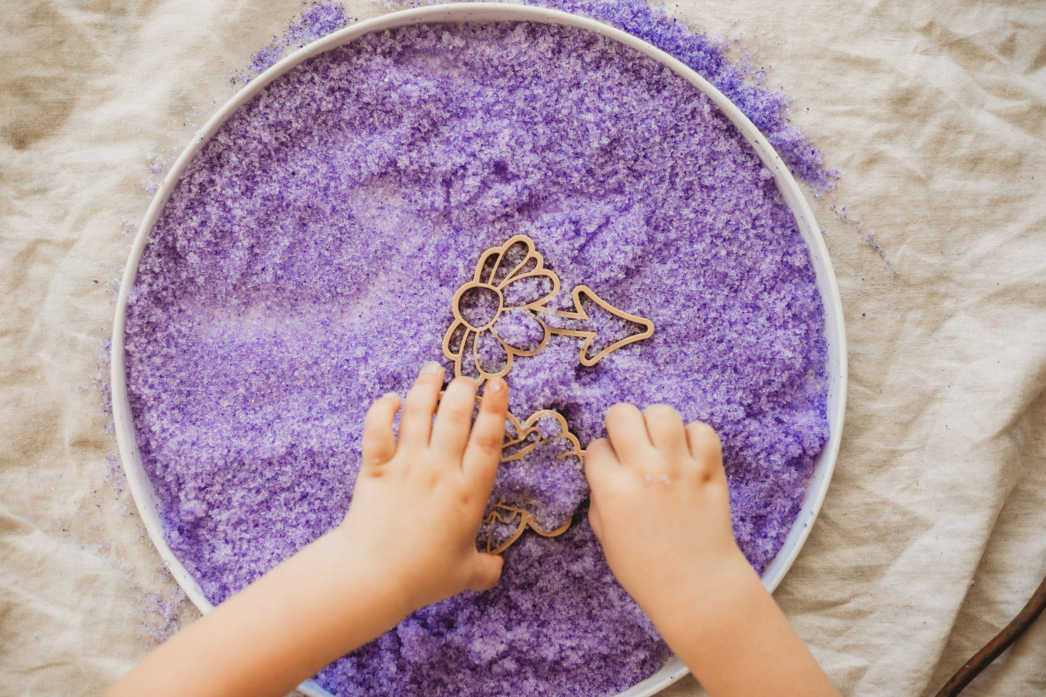 THE SALTWATER COLLECTIVE | URCHIN FLUFF - PURPLE INSTANT SNOW by THE SALTWATER COLLECTIVE - The Playful Collective
