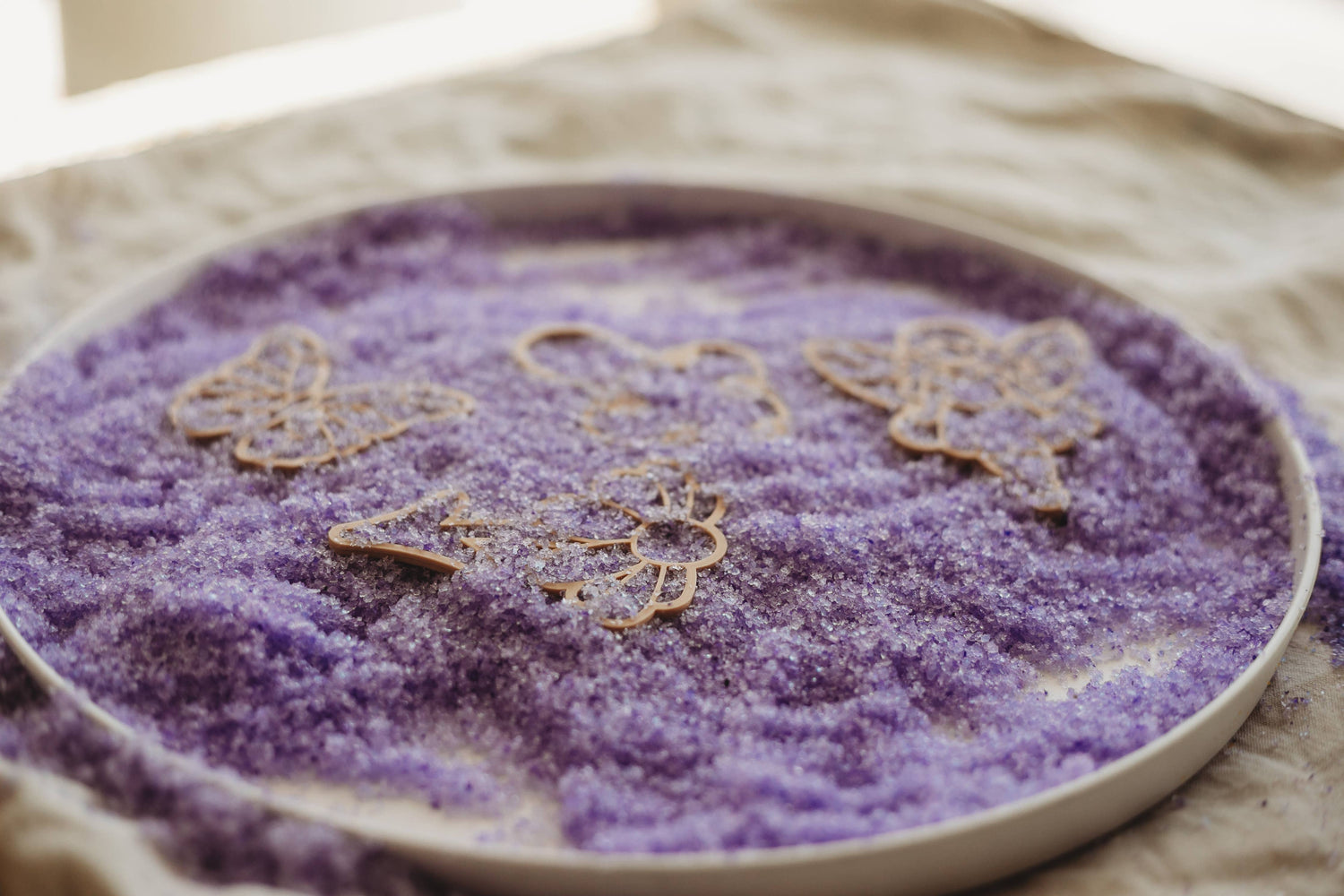 THE SALTWATER COLLECTIVE | URCHIN FLUFF - PURPLE INSTANT SNOW by THE SALTWATER COLLECTIVE - The Playful Collective