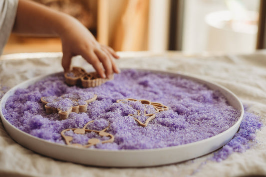 THE SALTWATER COLLECTIVE | URCHIN FLUFF - PURPLE INSTANT SNOW by THE SALTWATER COLLECTIVE - The Playful Collective