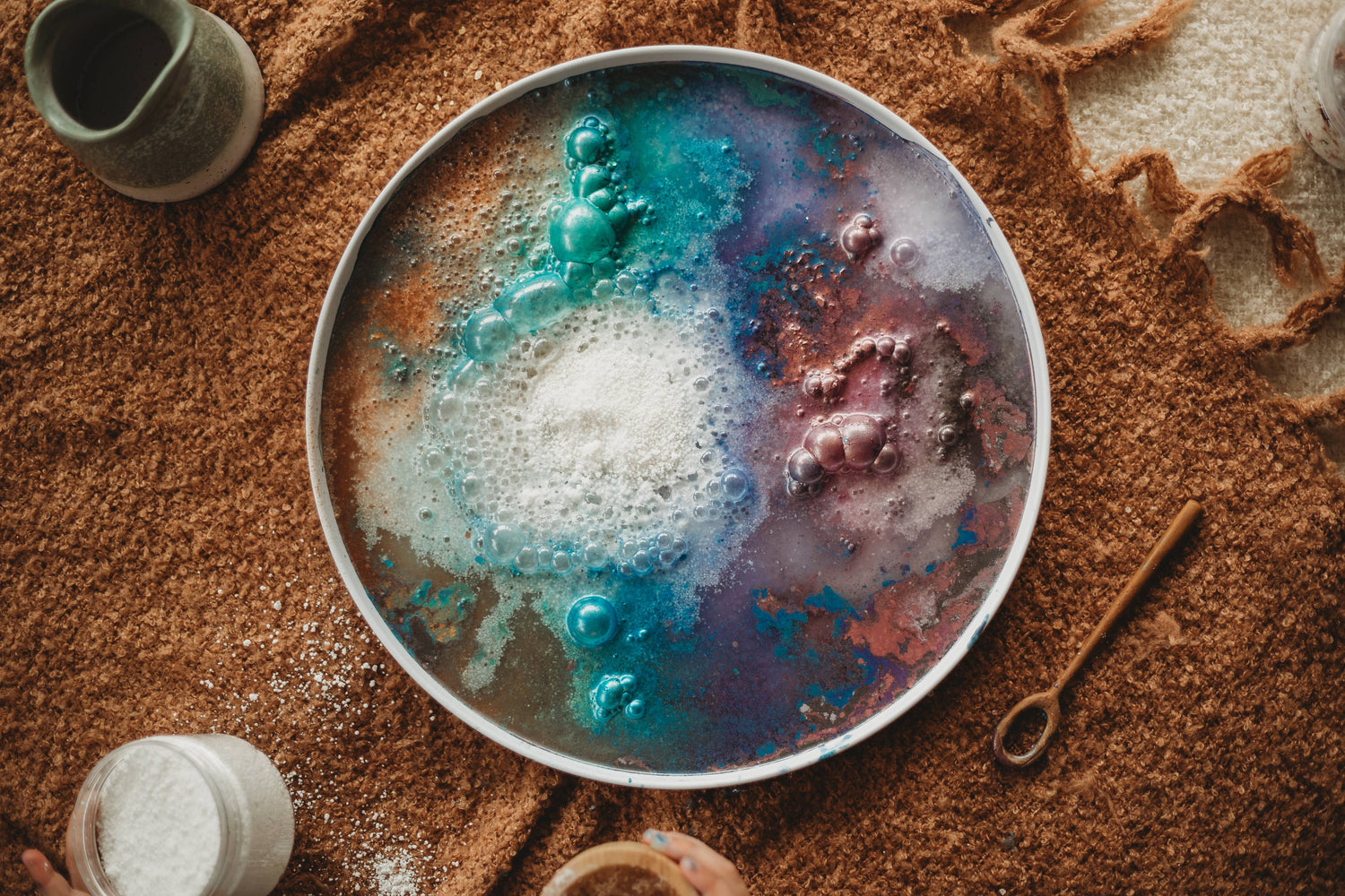 THE SALTWATER COLLECTIVE | VIOLET SKIES - SEA SALT SHIMMERS 250G by THE SALTWATER COLLECTIVE - The Playful Collective