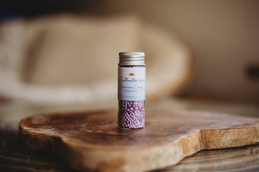 THE SALTWATER COLLECTIVE | VIOLET SKIES - SHIMMER DROPS POTION ADD - ON 40G by THE SALTWATER COLLECTIVE - The Playful Collective