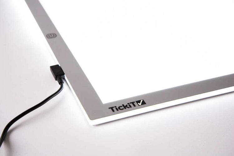 TICKIT | LED LIGHT PANEL - A2 by TICKIT - The Playful Collective