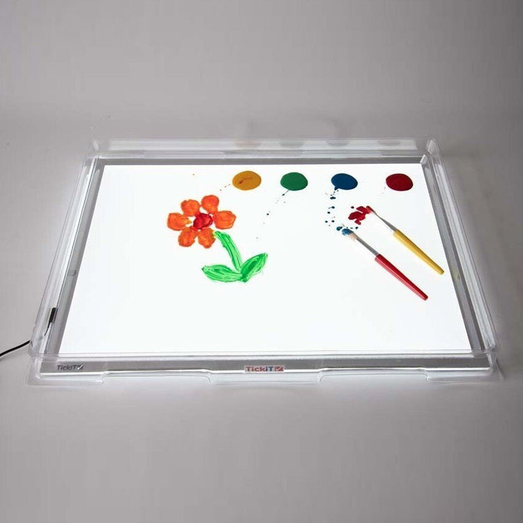 TICKIT | LED LIGHT PANEL WITH COVER - A2 *BACKORDER* by TICKIT - The Playful Collective