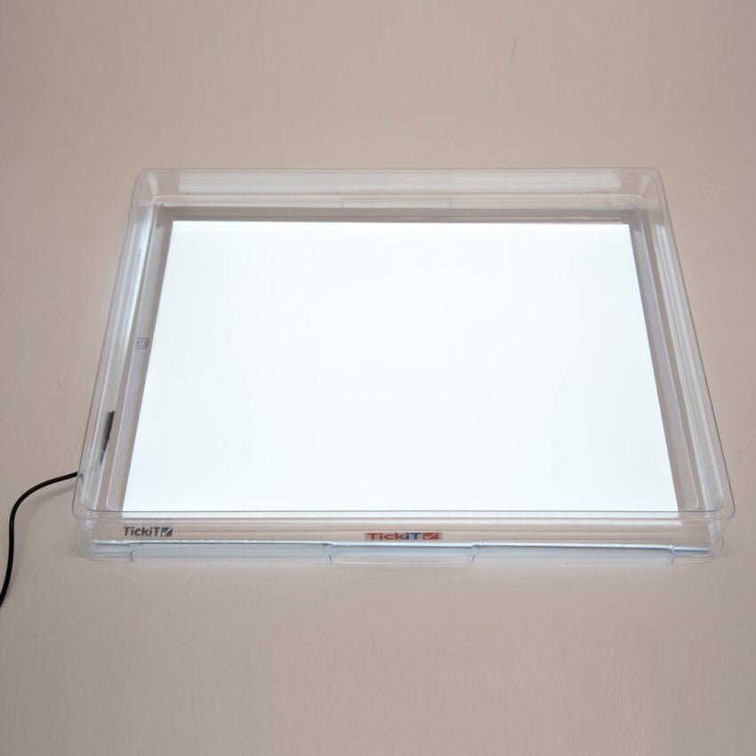 TICKIT | LED LIGHT PANEL WITH COVER - A3 by TICKIT - The Playful Collective