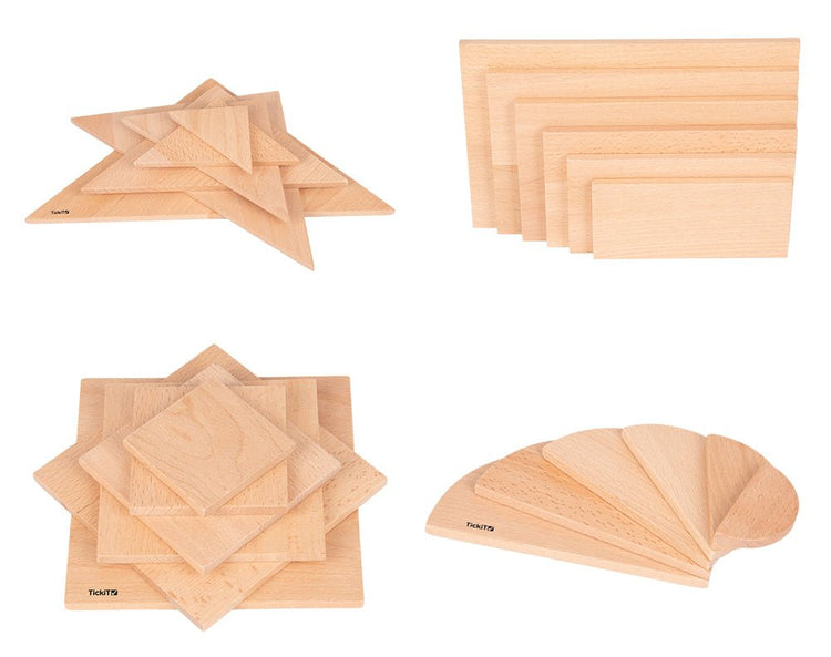 TICKIT | NATURAL ARCHITECT PANELS SET OF 24 by TICKIT - The Playful Collective