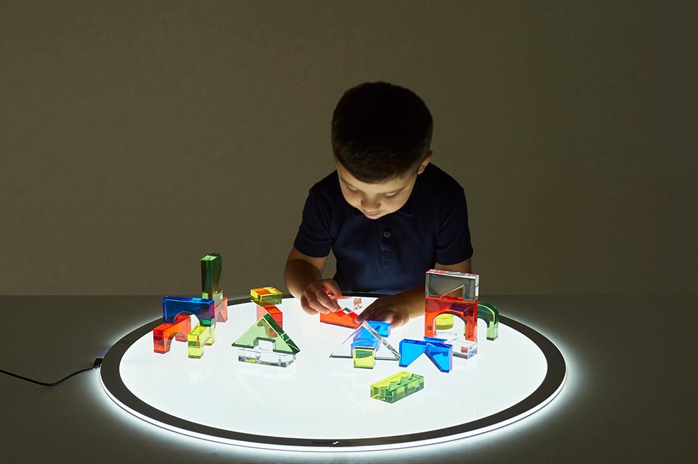 TICKIT | ROUND LED LIGHT PANEL 600MM by TICKIT - The Playful Collective