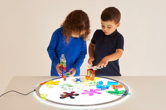 TICKIT | ROUND LED LIGHT PANEL 600MM by TICKIT - The Playful Collective