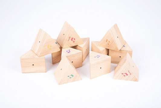 TICKIT | WOODEN SOUND PRISM SET - 12PK by TICKIT - The Playful Collective