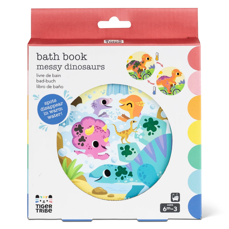 TIGER TRIBE | BATH BOOK - MESSY DINOSAURS by TIGER TRIBE - The Playful Collective