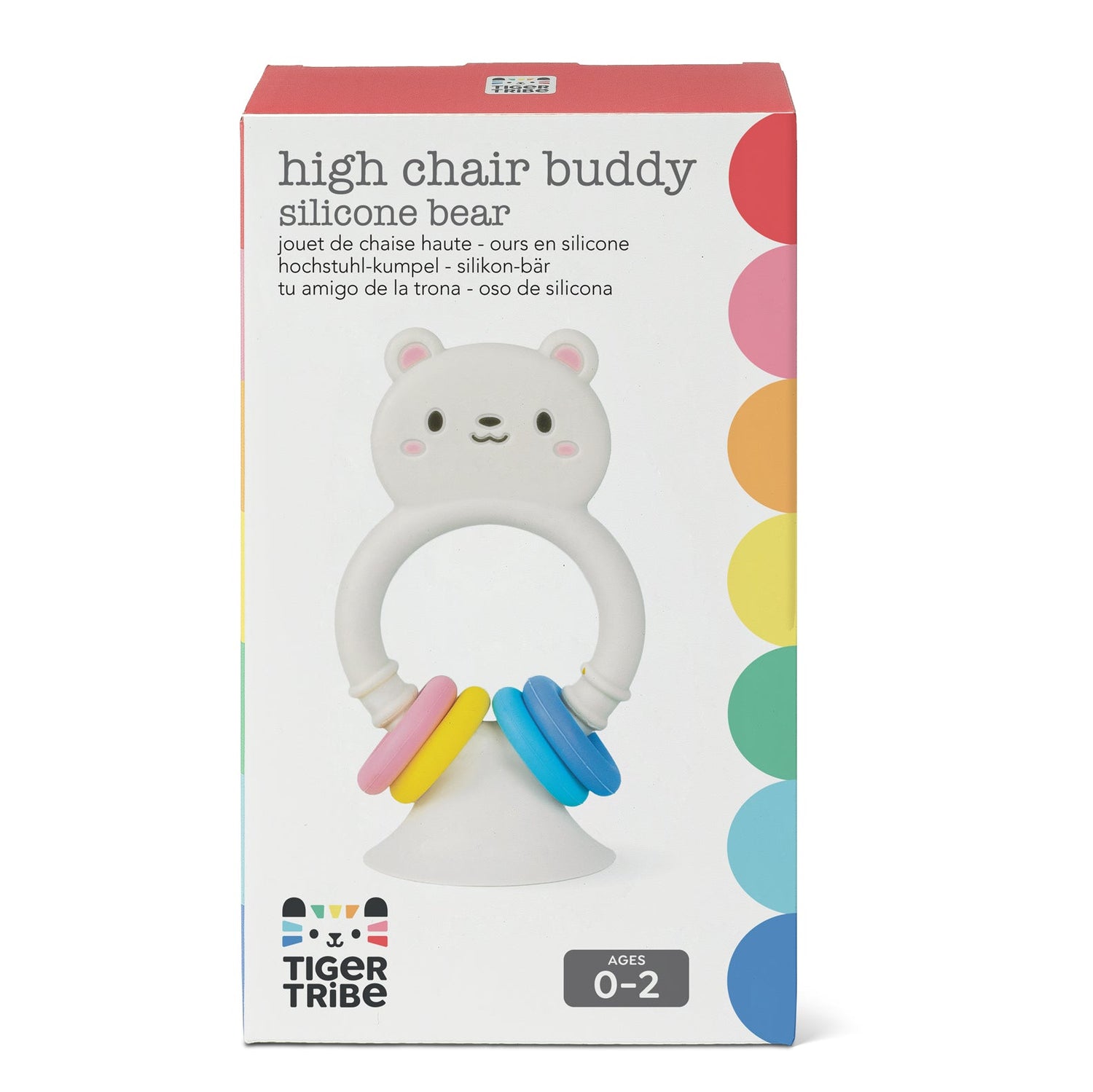 TIGER TRIBE | HIGH CHAIR BUDDY - SILICONE BEAR by TIGER TRIBE - The Playful Collective