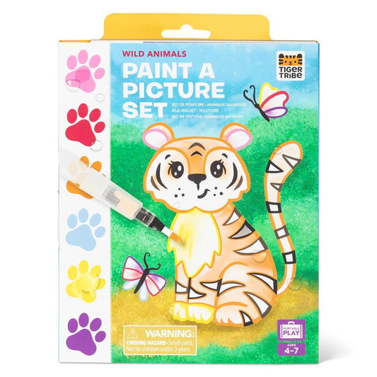 TIGER TRIBE | PAINT A PICTURE SET - WILD ANIMALS by TIGER TRIBE - The Playful Collective