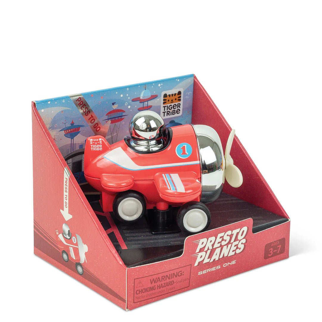TIGER TRIBE | PRESTO PLANES - SWOOP (RED) by TIGER TRIBE - The Playful Collective
