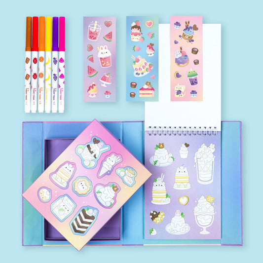 TIGER TRIBE | SCENTED STACKS OF STICKERS - DREAMY DESSERTS by TIGER TRIBE - The Playful Collective