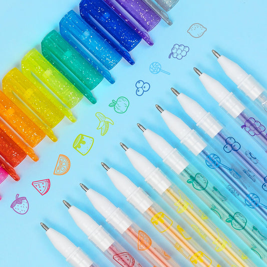 TIGER TRIBE | SHIMMER SCENTED GEL PENS by TIGER TRIBE - The Playful Collective