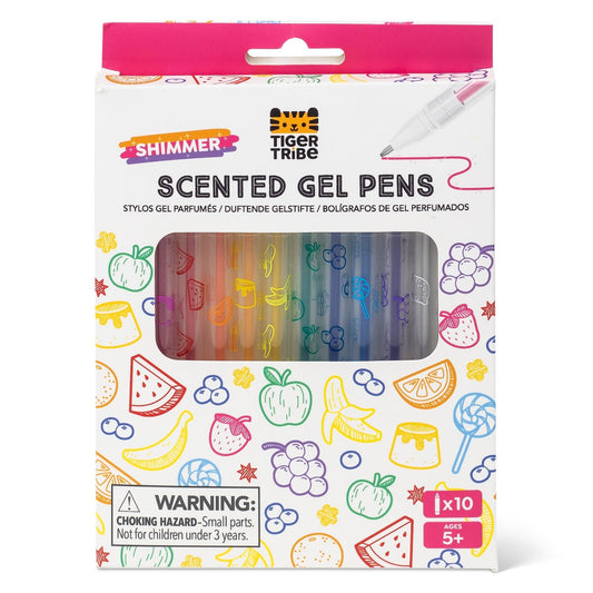 TIGER TRIBE | SHIMMER SCENTED GEL PENS by TIGER TRIBE - The Playful Collective