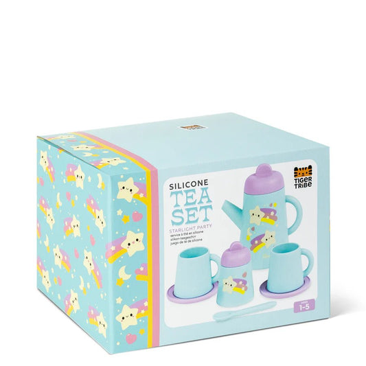 TIGER TRIBE | SILICONE TEA SET - STARLIGHT PARTY by TIGER TRIBE - The Playful Collective