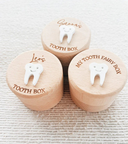 TIMBER TINKERS | WOODEN TOOTH FAIRY BOX by TIMBER TINKERS - The Playful Collective