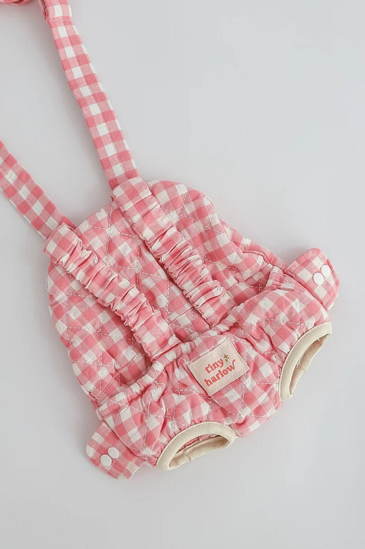 TINY HARLOW | BABY DOLL CARRIER - PINK GINGHAM by TINY HARLOW - The Playful Collective