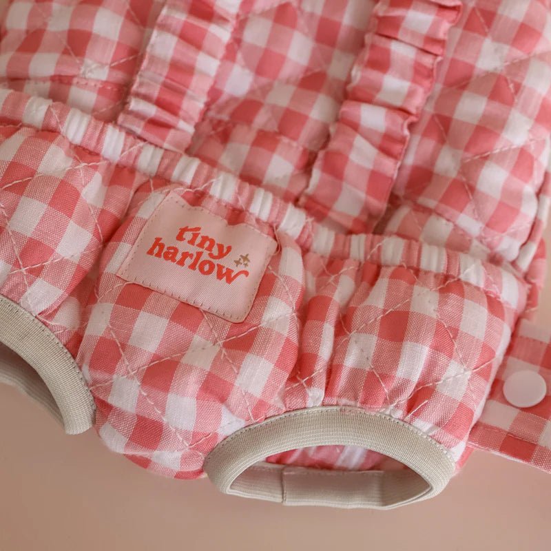 TINY HARLOW | BABY DOLL CARRIER - PINK GINGHAM by TINY HARLOW - The Playful Collective