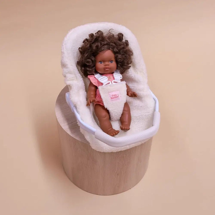 TINY HARLOW | DOLL'S CAR SEAT / CAPSULE - SHERPA by TINY HARLOW - The Playful Collective