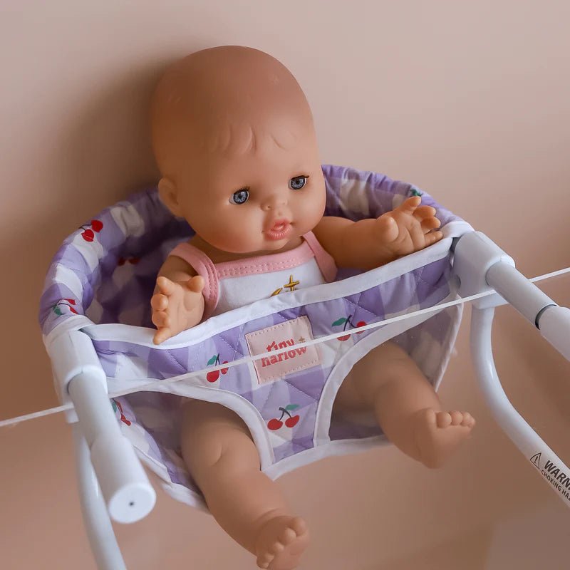 TINY HARLOW | PORTABLE FEEDING CHAIR - LILAC CHERRY by TINY HARLOW - The Playful Collective