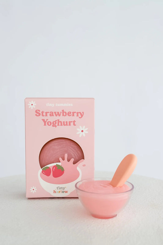 TINY HARLOW | TINY TUMMIES STRAWBERRY YOGHURT BOWL by TINY HARLOW - The Playful Collective