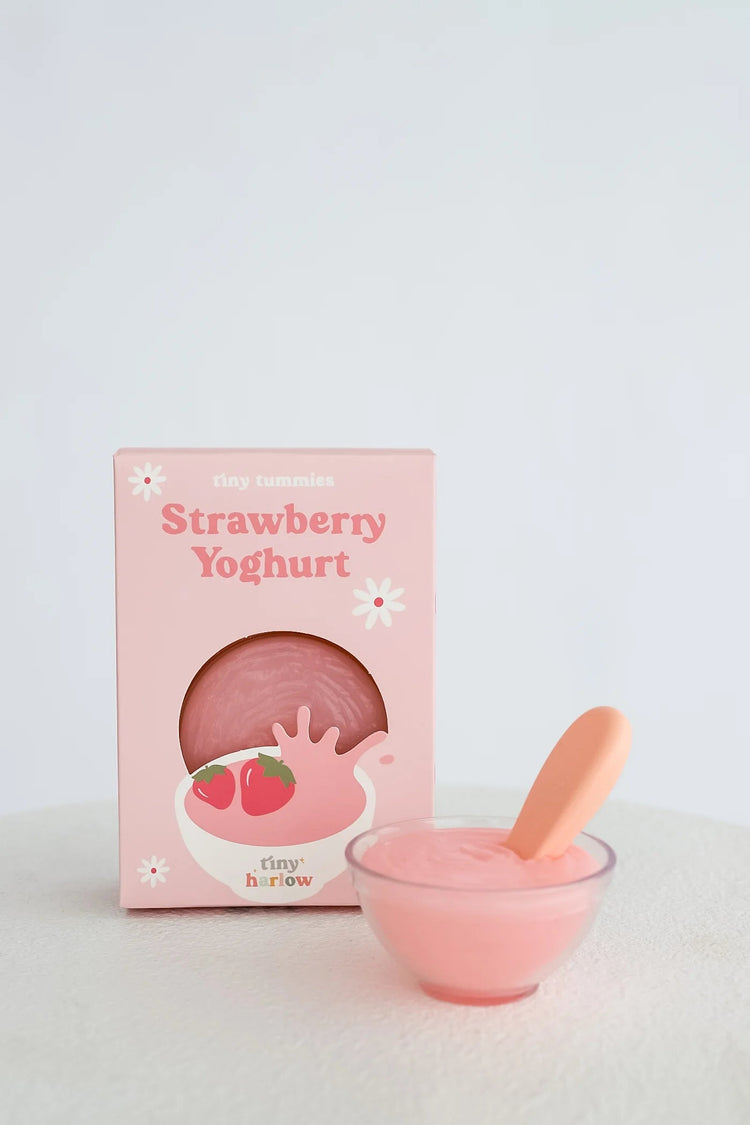 TINY HARLOW | TINY TUMMIES STRAWBERRY YOGHURT BOWL by TINY HARLOW - The Playful Collective