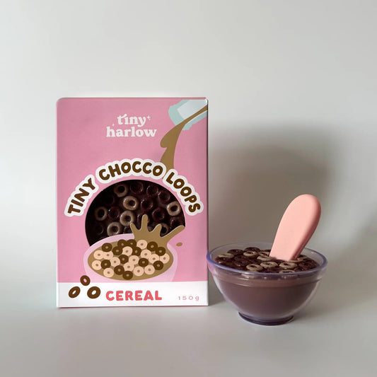 TINY HARLOW | TINY TUMMIES TINY CHOCCO LOOPS CEREAL BOWL by TINY HARLOW - The Playful Collective