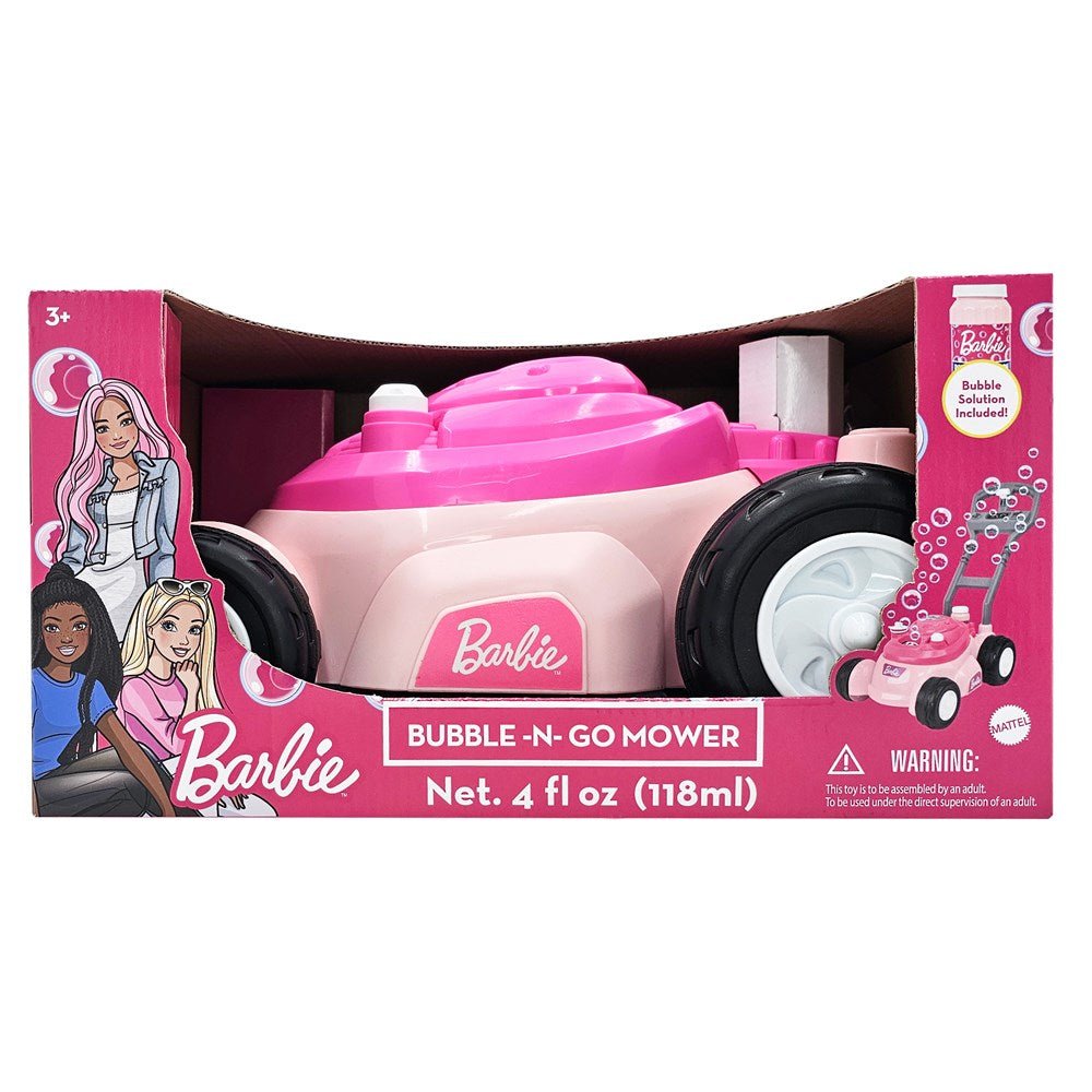 TOMY | BARBIE BUBBLE N GO MOWER by TOMY - The Playful Collective