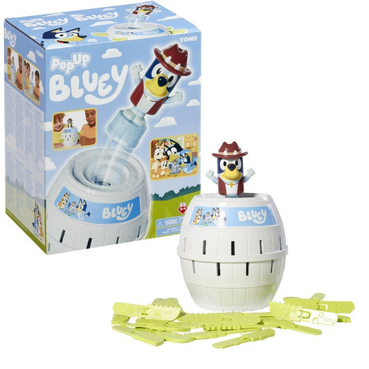 TOMY | POP UP BLUEY GAME by TOMY - The Playful Collective