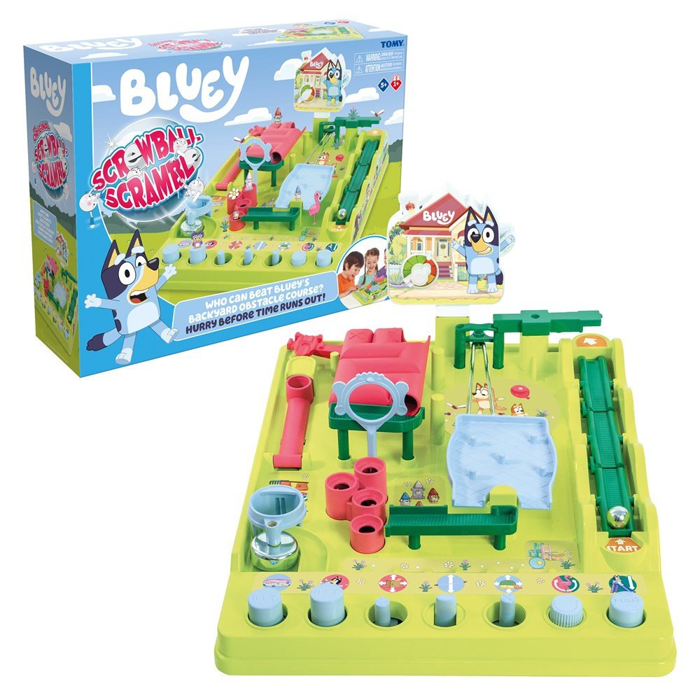 TOMY | SCREWBALL SCRAMBLE - BLUEY by TOMY - The Playful Collective