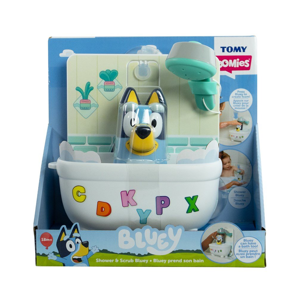 TOMY | TOOMIES SHOWER & SCRUB BLUEY by TOMY - The Playful Collective