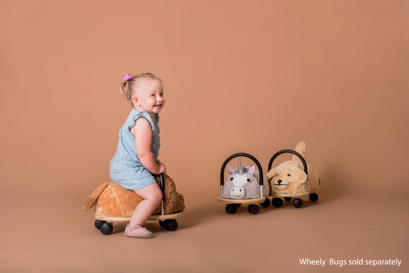 WHEELY BUG | SMALL PLUSH UNICORN COMBO RIDE-ON by WHEELY BUG - The Playful Collective