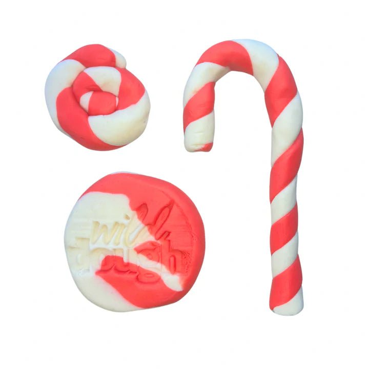 WILD DOUGH CO | CHRISTMAS CANDY CANE PLAYDOUGH by WILD DOUGH CO - The Playful Collective