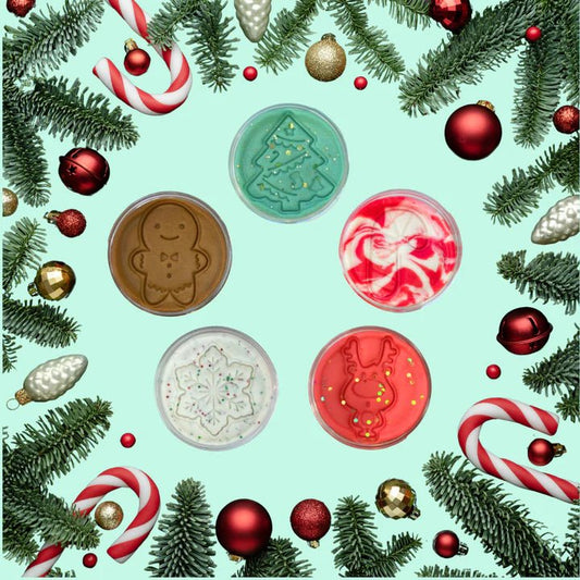 WILD DOUGH CO | CHRISTMAS CANDY CANE PLAYDOUGH by WILD DOUGH CO - The Playful Collective