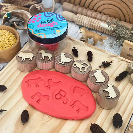 WILD DOUGH CO | RUDOLPH RED PLAYDOUGH by WILD DOUGH CO - The Playful Collective