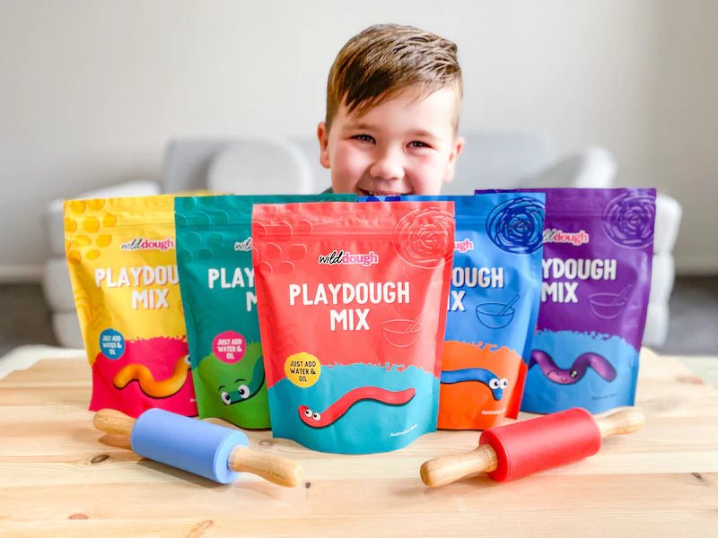 WILD DOUGH | DIY PLAYDOUGH MIX - BLUE by WILD DOUGH CO - The Playful Collective